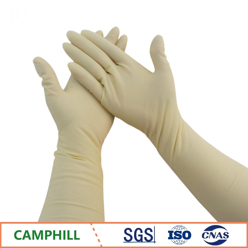Medical Gloves - ถุงมือยางลาเท็กซ์แบบใช้แล้วทิ้ง ยาว 20 นิ้ว หนาเป็นพิเศษ ทนต่อสารเคมี
