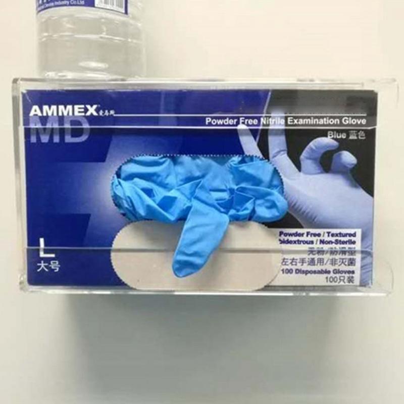 Medical Gloves - ถุงมือกล่องเก็บของถุงมือประกันแรงงานกล่องแสดงสินค้าทางการแพทย์กล่องกระดาษทิชชู่ตู้อะคริลิคติดผนังที่ใส่กระดาษชำระ
