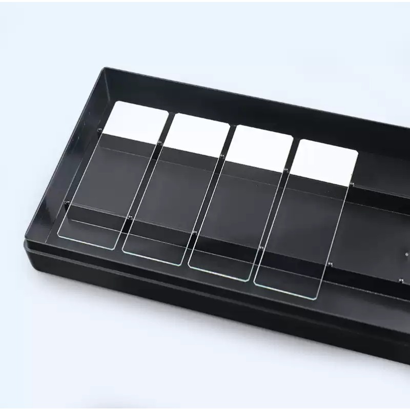Lab Incubator - กล่องควบคุมความชื้นแบบใส/สีดำสำหรับใส่สไลด์ไมโครสโคป 10/20 ช่อง สำหรับการย้อมสี IHC