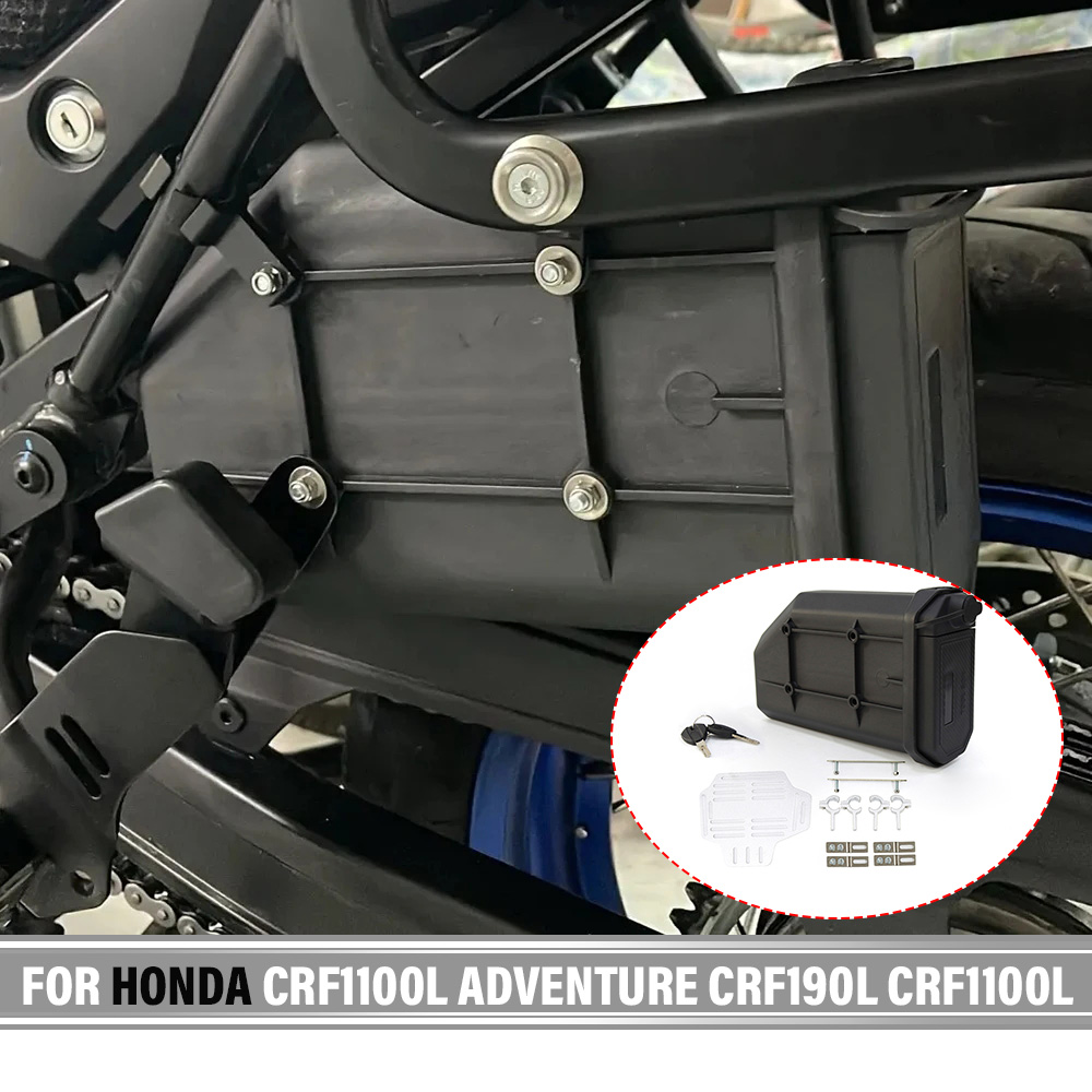 First Aid Kit - กล่องเก็บของตกแต่งด้านข้างสำหรับรถมอเตอร์ไซค์ Honda CRF1100L Adventure CRF190L CRF1100L