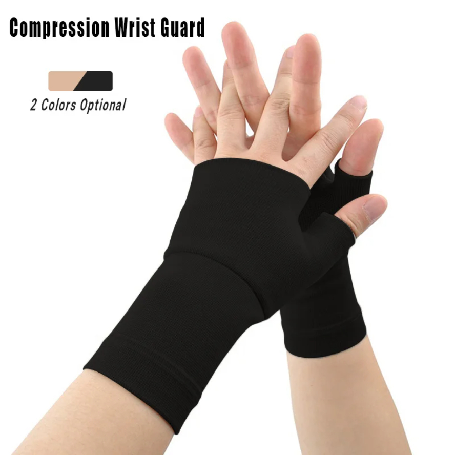 Medical Gloves - 2 ชิ้น/คู่ทางการแพทย์การบีบอัดถุงมือข้ออักเสบผู้ชายออกกําลังกายกลางแจ้ง Tenosynovitis ปาล์ม Bracer ป้องกันความปลอดภัยสายรัดข้อมือกีฬา