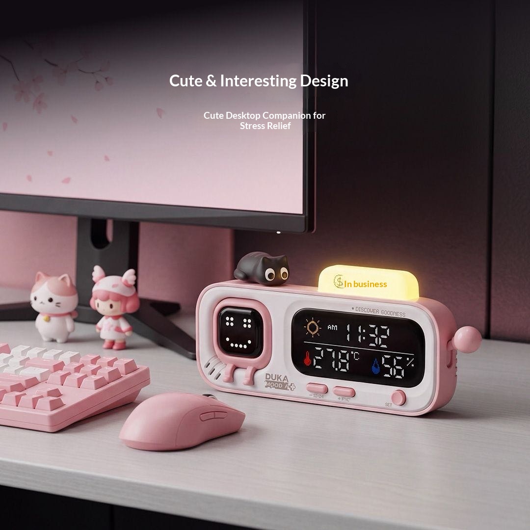 DUKA MOODA นาฬิกาอัจฉริยะตั้งโ - Thermometer Digital บทวิจารณ์และราคา