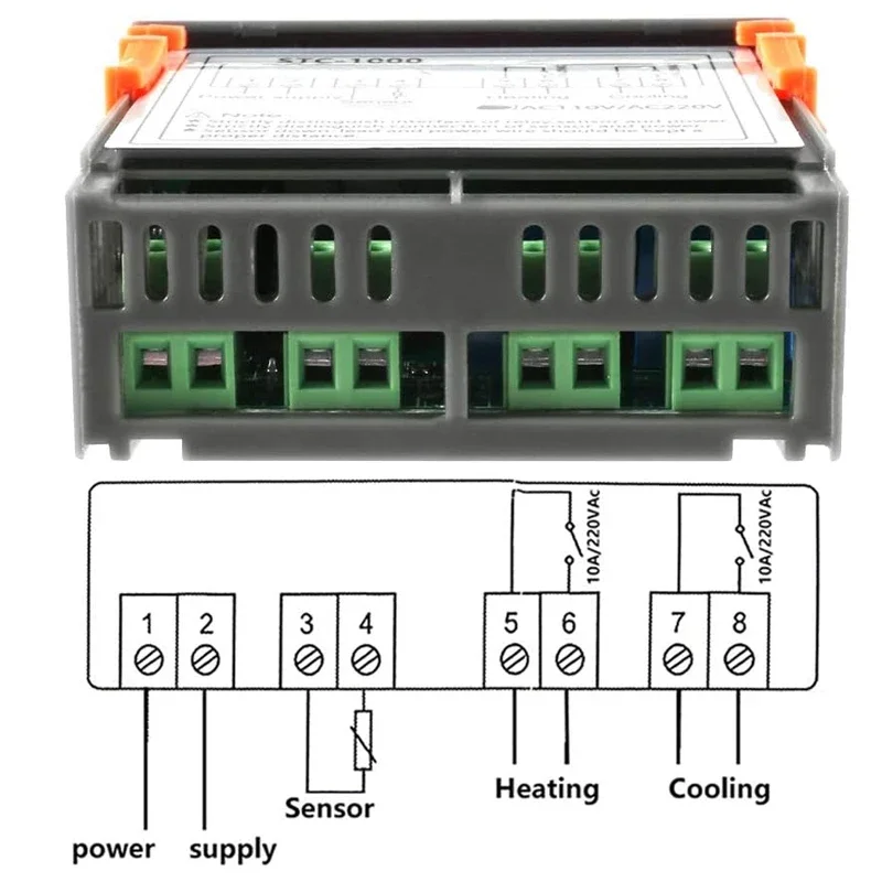STC-1000 สมาร์ทคอนโทรลเลอร์อุณ - Lab Incubator บทวิจารณ์และราคา