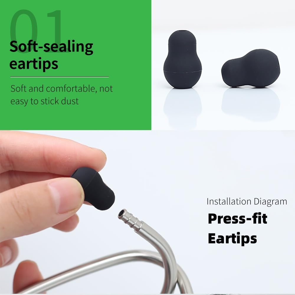 อะไหล่หูฟังสเต็ทโทสโคป ชุดเปลี - Stethoscope บทวิจารณ์และราคา