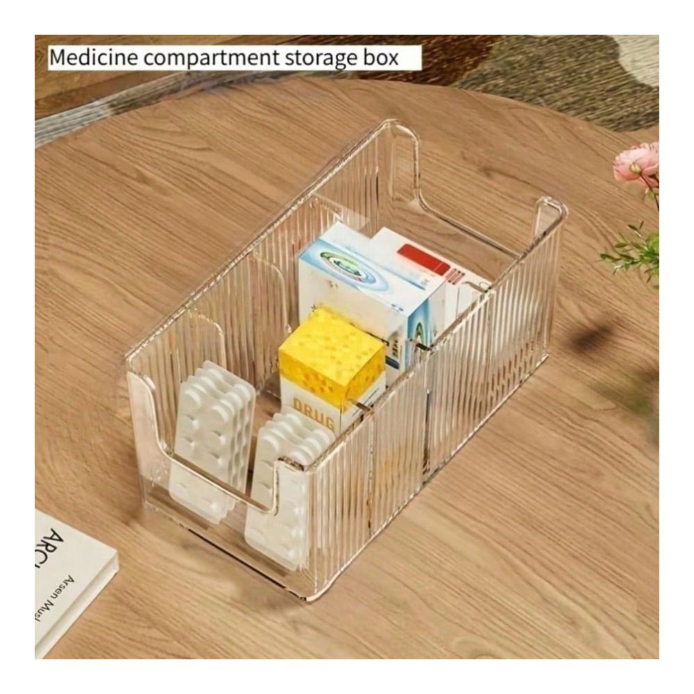 กล่องยาแบบโปร่งใสขนาดใหญ่ 4 ช่ - First Aid Kit บทวิจารณ์และราคา