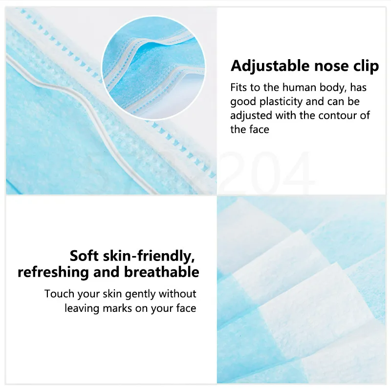 100/200 ชิ้น หน้ากากป้องกันไวร - Surgical Mask บทวิจารณ์และราคา