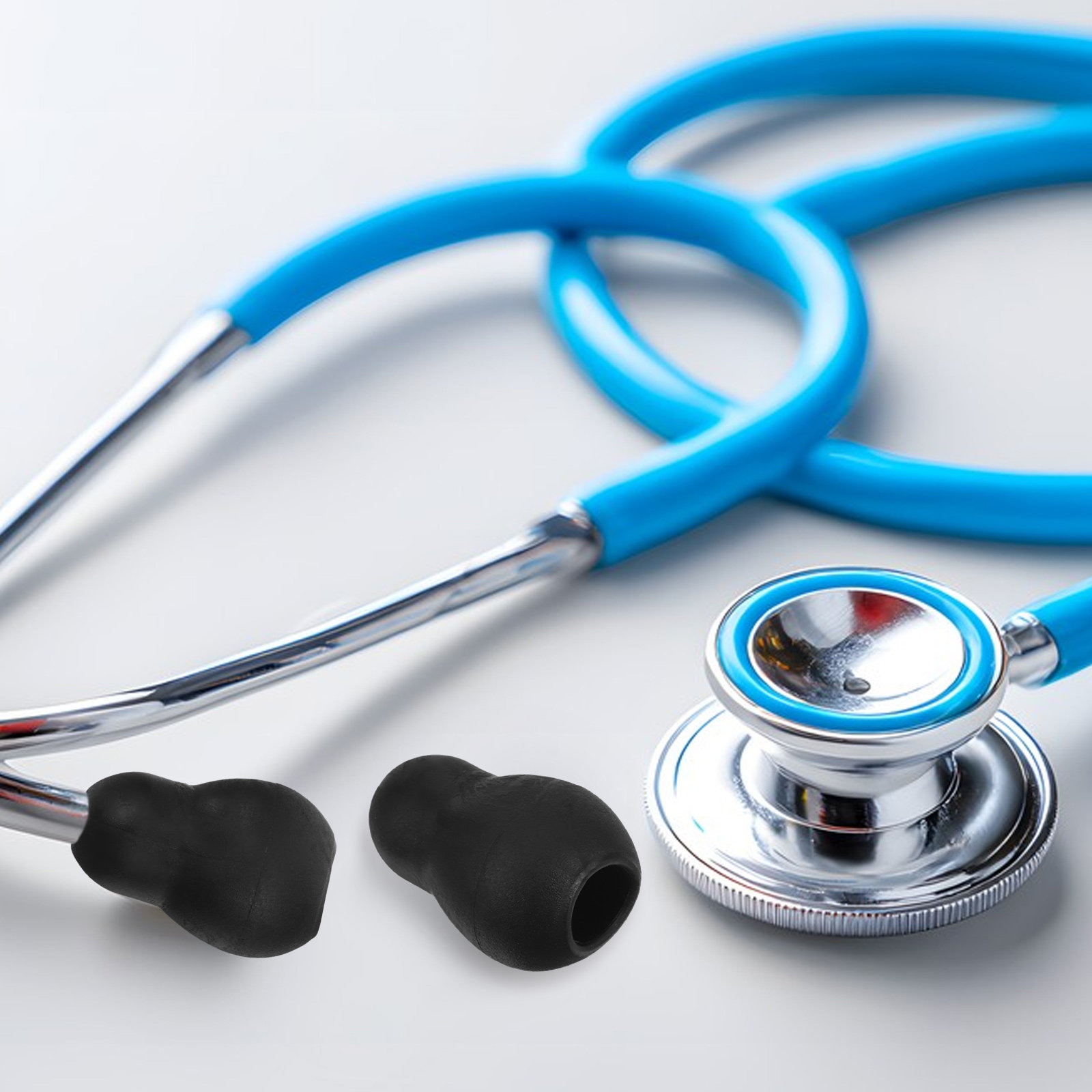 5 คู่ จุกหูฟังหูฟังแพทย์ ซิลิโ - Stethoscope บทวิจารณ์และราคา