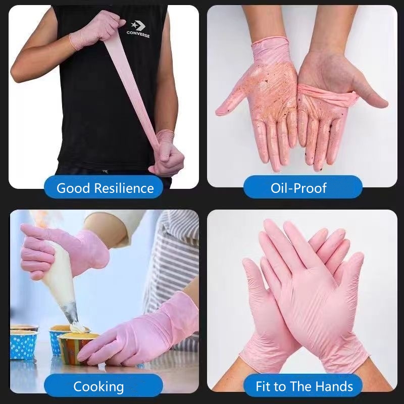 ถุงมือไนไตรล์แบบใช้แล้วทิ้ง 10 - Medical Gloves บทวิจารณ์และราคา