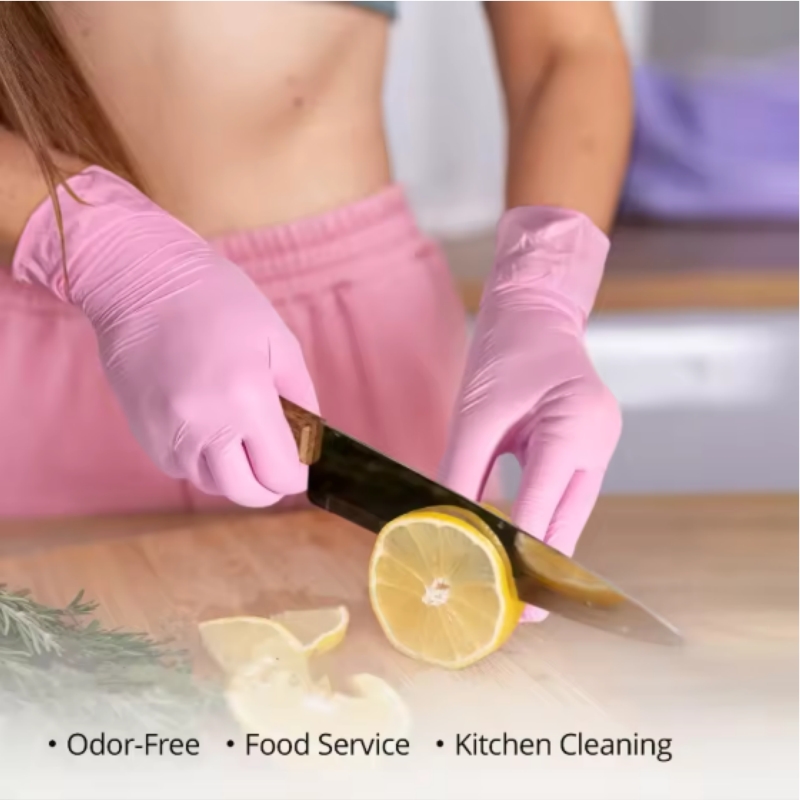 ถุงมือไนไตรล์แบบใช้แล้วทิ้ง 10 - Medical Gloves บทวิจารณ์และราคา