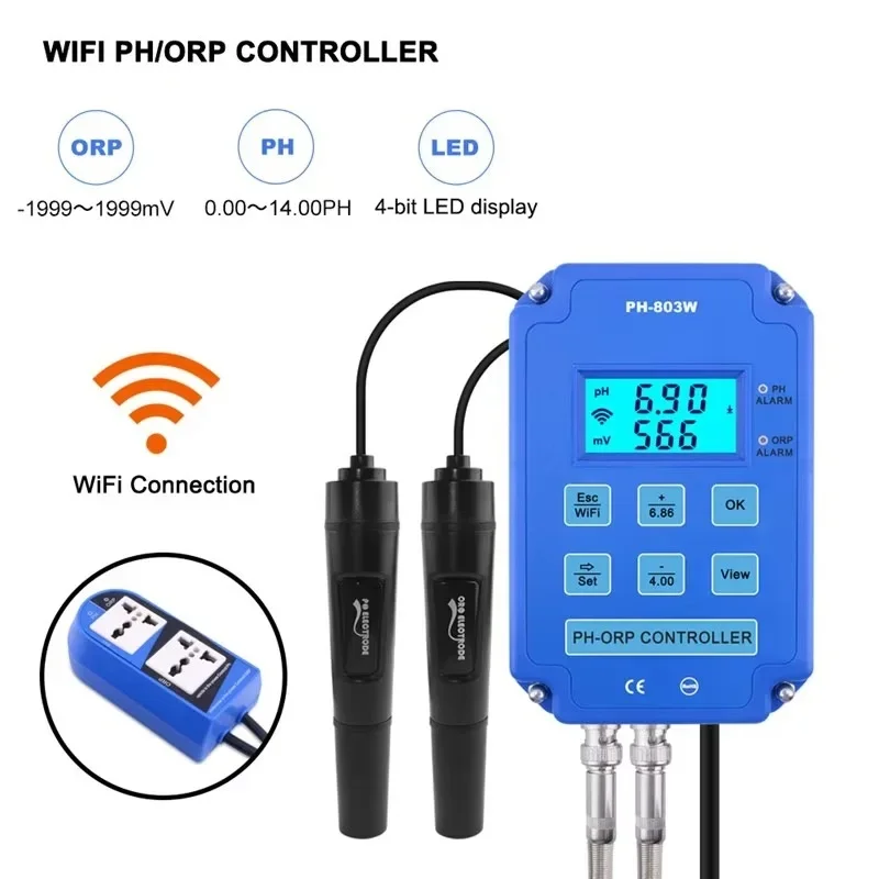 PH-803 ตัวควบคุมค่า pH และ ORP - Thermometer Digital บทวิจารณ์และราคา