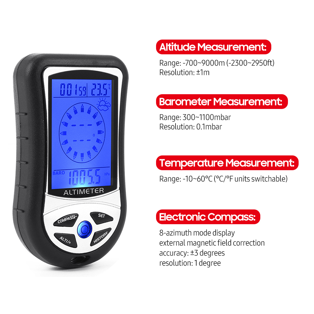 เครื่องวัดความสูงอิเล็กทรอนิกส - Thermometer Digital บทวิจารณ์และราคา