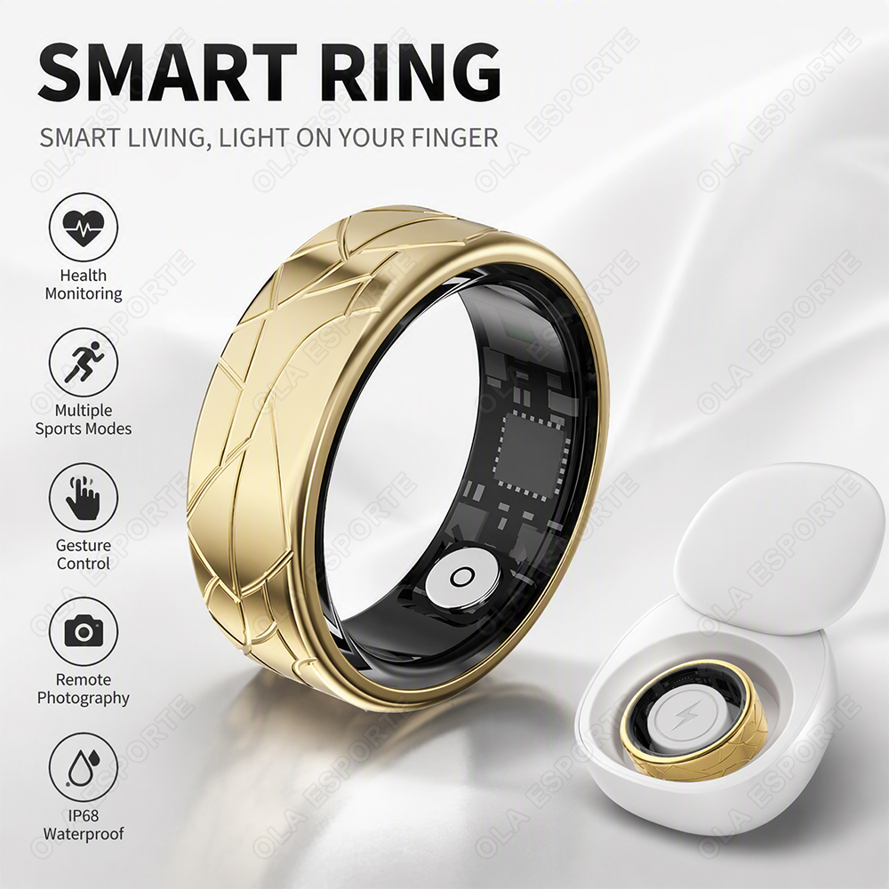 แหวนอัจฉริยะสแตนเลสกันน้ำ ตรวจ - Blood Pressure Monitor บทวิจารณ์และราคา