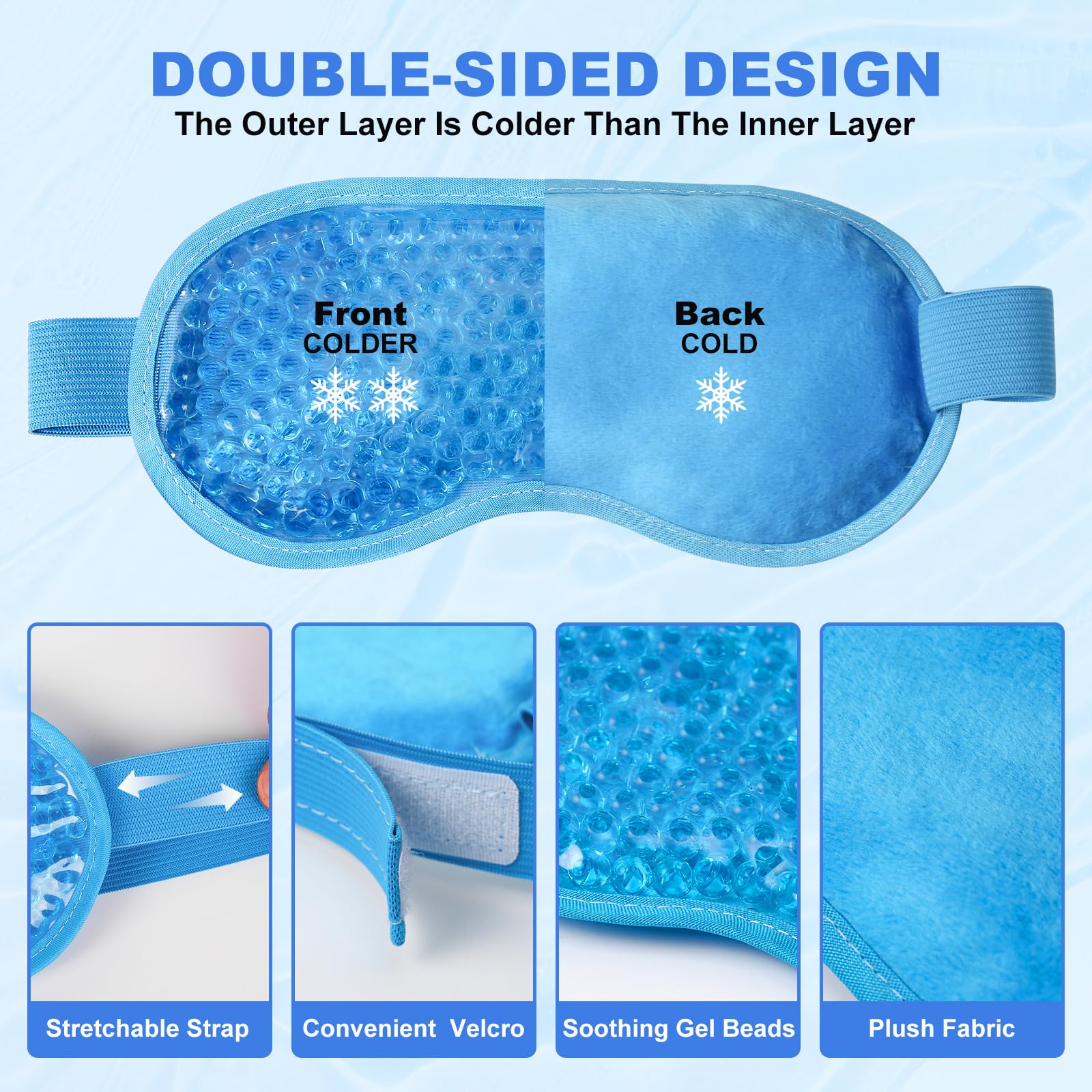 แผ่นมาส์กเย็นสำหรับดวงตาบวม แผ - Surgical Mask บทวิจารณ์และราคา