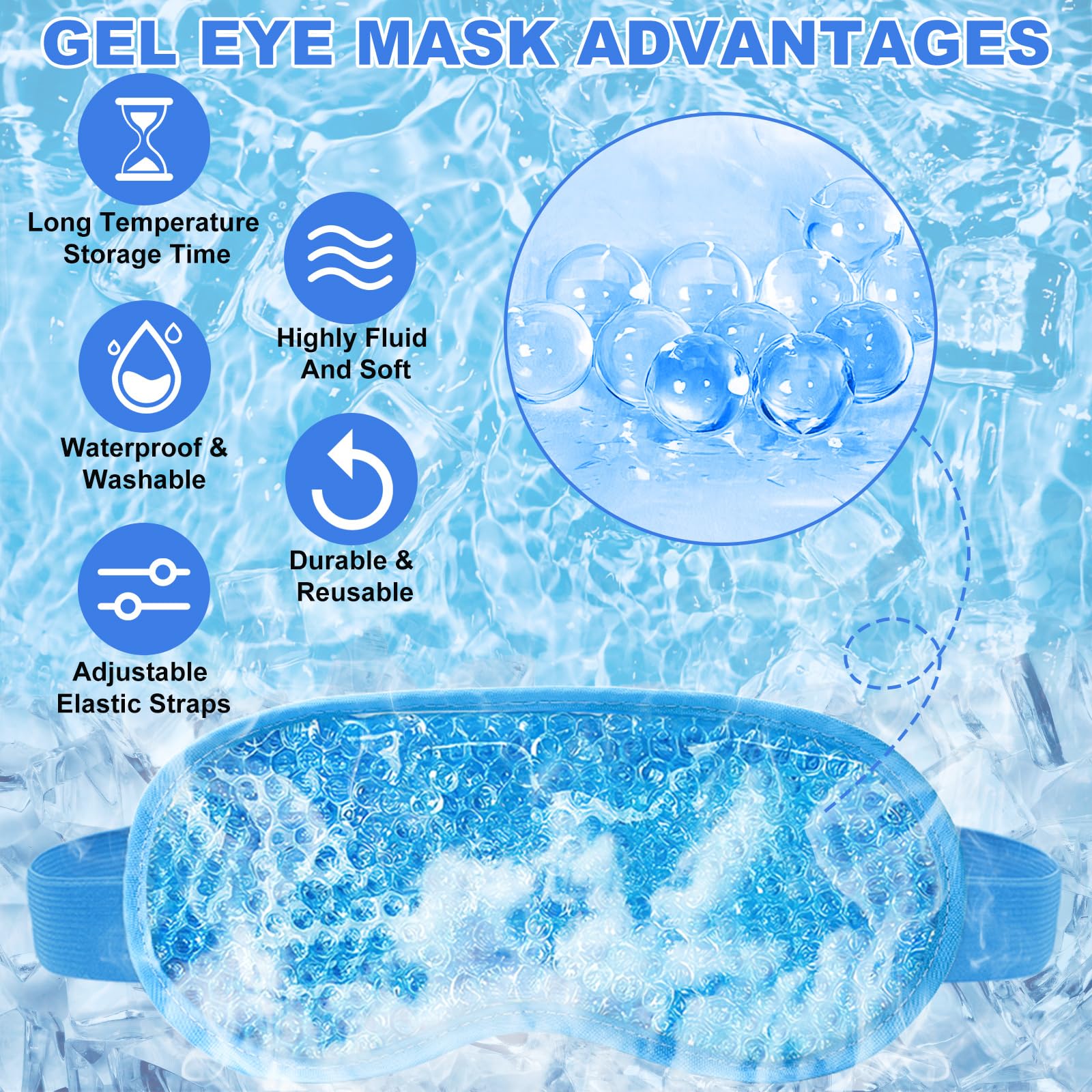 แผ่นมาส์กเย็นสำหรับดวงตาบวม แผ - Surgical Mask บทวิจารณ์และราคา