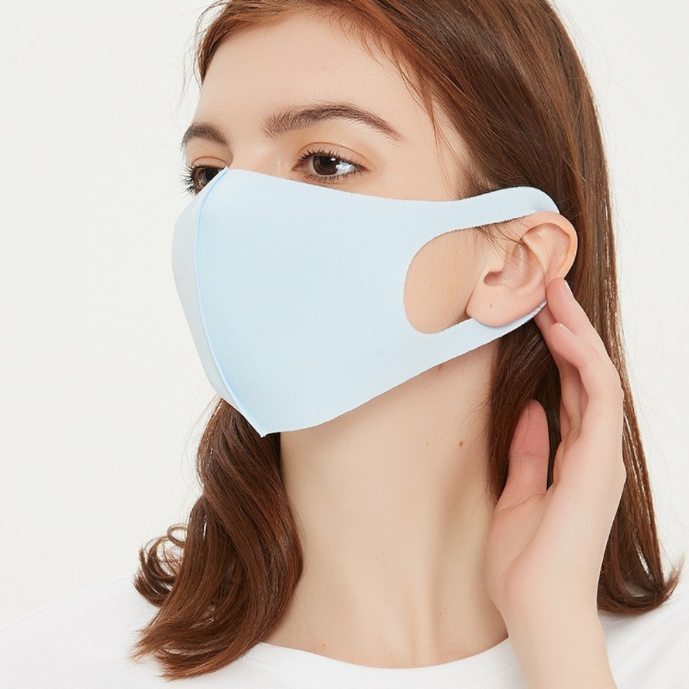 ใหม่หน้ากากผ้าไหมน้ำแข็งระบายอ - Surgical Mask บทวิจารณ์และราคา