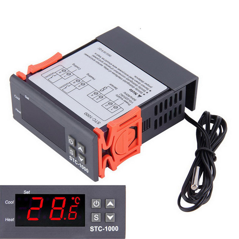 STC-1000 เทอร์โมคอนโทรลเลอร์อุ - Lab Incubator บทวิจารณ์และราคา